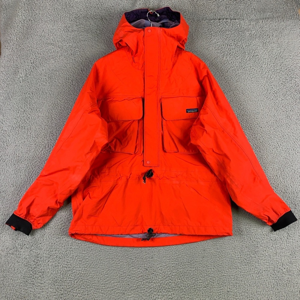 Vintage Patagonia Skanorak Jacket Mens Large L Red Pullover Kayaking 90s Y2K VTG